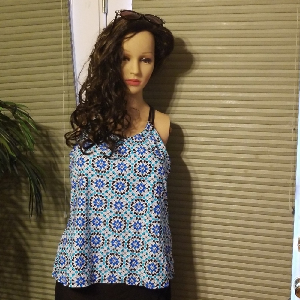 **SOLD**  *3 for $15*  Tankini top sz XL